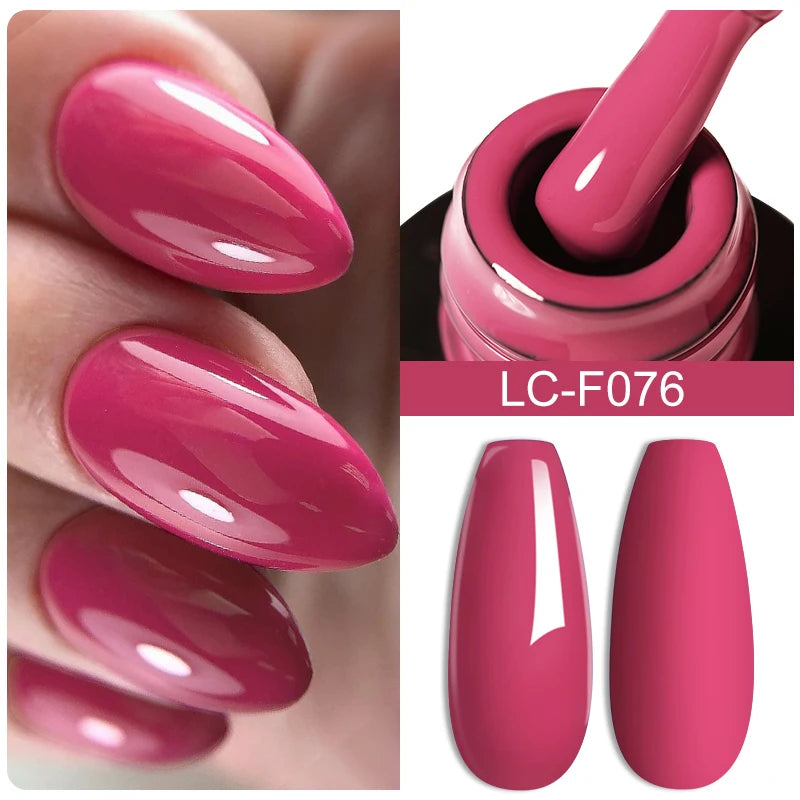LILYCUTE 7ML Jelly Black Quick Extension Gel Nail Polish Nude Esmalte Unas Semipermanente UV Soak Off Nail Art Construction Gel