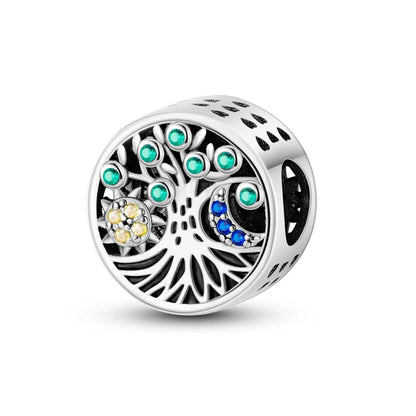 New 925 Sterling Silver Cosmic Star Moon Charms Pendants For Women Fit Original Bracelet DIY Jewelry Gifts