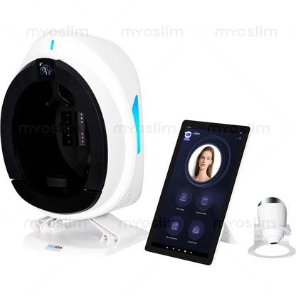 AISIA Q1pro AI Multispectral Skin Analyzer 3 Cameras UV RGB 8 Spectra 3D Dermal Facial Detection Salon Skin Testing Machine