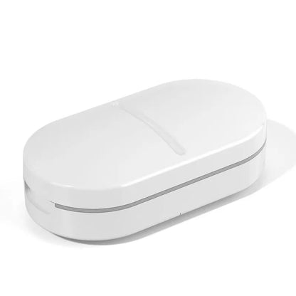 JUSTLANG Weekly 14 Grids 7 Days Pill Box Portable Travel  Cases Organizer Pill Container Storage Tablets Vitamin Medicine