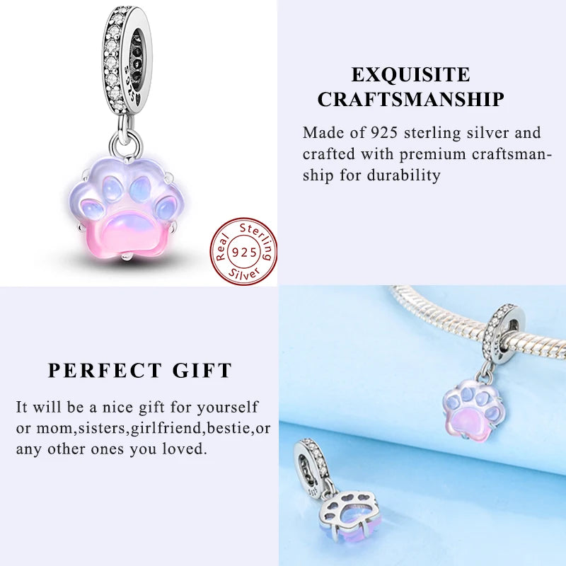 Charm Hot Sales 925 Silver Original Charms Beads Fit Pendant Charm Bracelet Dangle for Women DIY Fine Jewelry Making