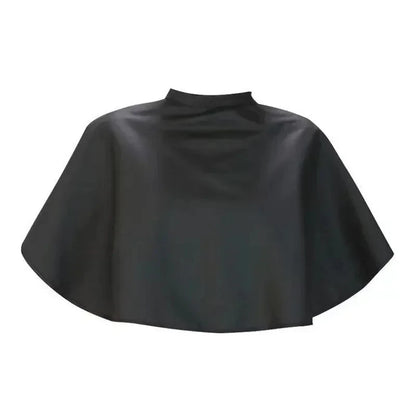 Professional Black Square Hair Cutting Cloak – Salon Barber Apron Wrap for Hair Tint & Styling