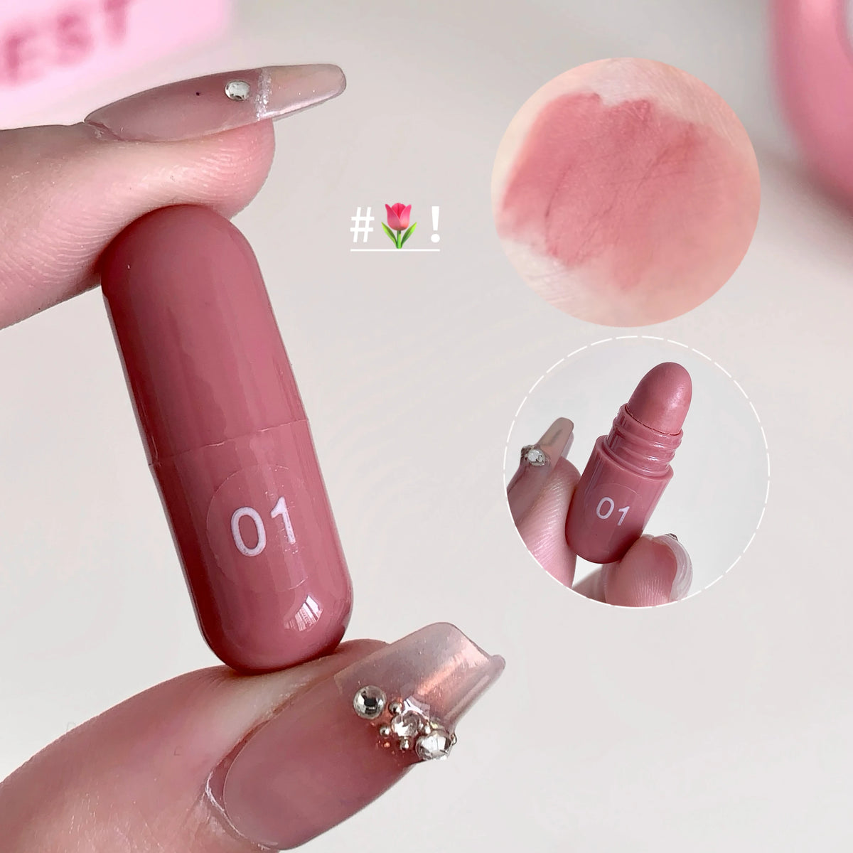 Magic Casa 12 Color Matte Lip Balm Set, Long-Lasting & Non-Fading, Perfect Gift for Women, Ideal for Makeup Festival