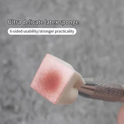 50Pcs Square Nail Art Sponge Set Gradient Nail Brushes Gel Polish Design Nail Sponge Grab Pen Manicure Supplies 229w