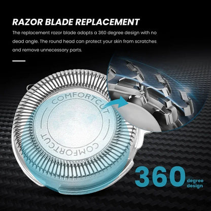 3Pcs SH30/50/52 Shaver Replacement Heads for Electric Shavers Series 1000, 2000, 3000, 5000