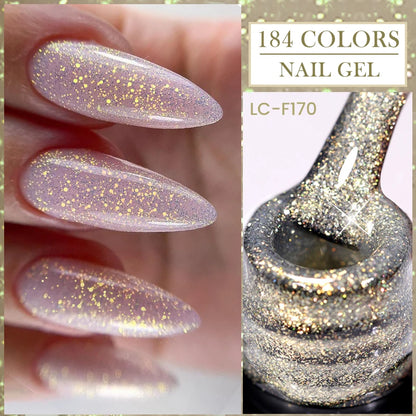 LILYCUTE 7ML Jelly Black Quick Extension Gel Nail Polish Nude Esmalte Unas Semipermanente UV Soak Off Nail Art Construction Gel