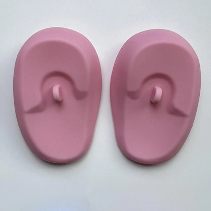Silicone Ear Cover Hair Coloring Dyeing Ear Protector Waterproof Shower Ear Shield 2 PCS Earmuffs Caps Salon Styling Accessories