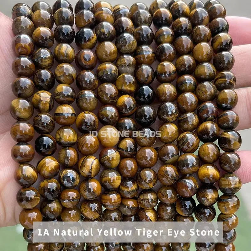 Natural Stone Golden Obsidian Bead Irisation Round Loose Spacer 4 6 8 10 12mm For Jewelry Making Diy Bracelet Necklace Accessory