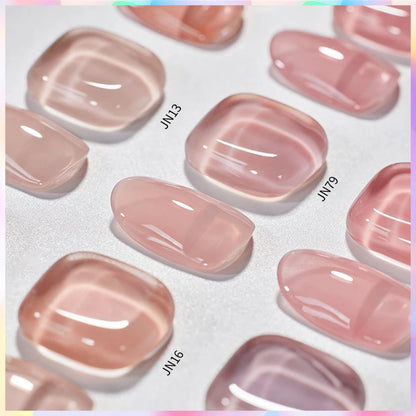 BORN PRETTY 83 Colors 10ml Jelly Nude Gel Nail Polish Autumn Amber Semi Transparent Manicure Soak off UV LED Nails Gel Varnish