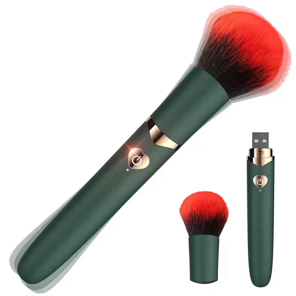 Portable Waterproof Concealer Brush-Style Vibration Stimulator Adjustable G-Spot Anal Vaginal Adult Toy for Sexual Wellness Gift