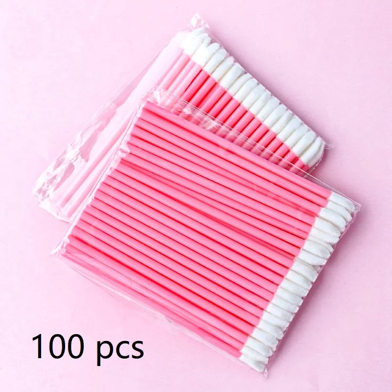 Makeup Brushes 5/50/100 Pcs Black Lip Brushes Applicator Eyelash Brushes Gloss Lipstick Wands Cosmetic Professional Make Up Tool