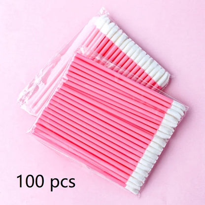 Makeup Brushes 5/50/100 Pcs Black Lip Brushes Applicator Eyelash Brushes Gloss Lipstick Wands Cosmetic Professional Make Up Tool