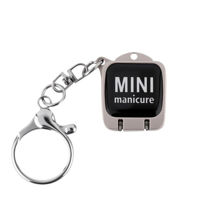 1pcs Nail Clippers Collapsible Portable Travel Fingernail Nail Scissors Cutter Stainless Steel Manicure Tools