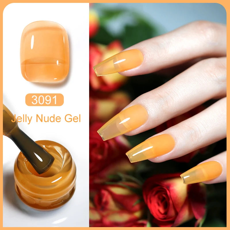 Clou Beaute TPO FREE Nail Gel Polish High Pigment Nail Art Supply Spring Summer Pastal Color Varnish UV Gel Clear Base Top Coat