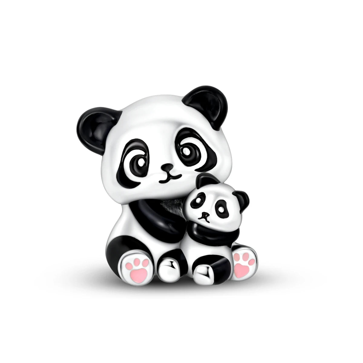 Original Charms 925 Silver Cute Animals Cat Bear Bead For Silver Bracelet Diy Fahsion Jewelry
