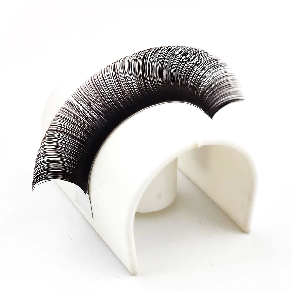Abonnie Dark Brown Individual Eyelash Extension Premium Eyelashes 8-15&mix Mink Lashes Professional Lash Extension