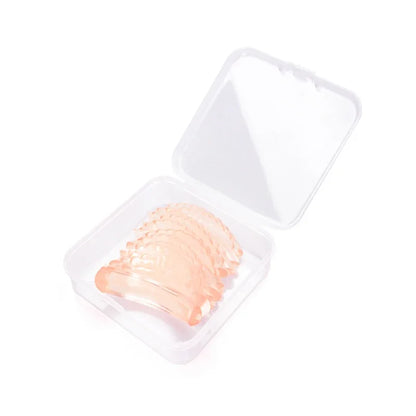 5Pairs Eyelash Perm Pads Silicone Lash Lifting Rods Shell-shape 3D Eyelash Extension Curler Lash Perm Shield Makeup Accessorie