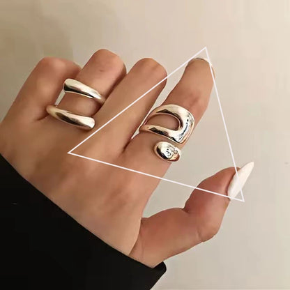 VENTFILLE 925 Sterling Silve Flower Ring for Women Gift Hollow Out Design Retro Hip Hop Versatile Jewelry Party Gift Dropship